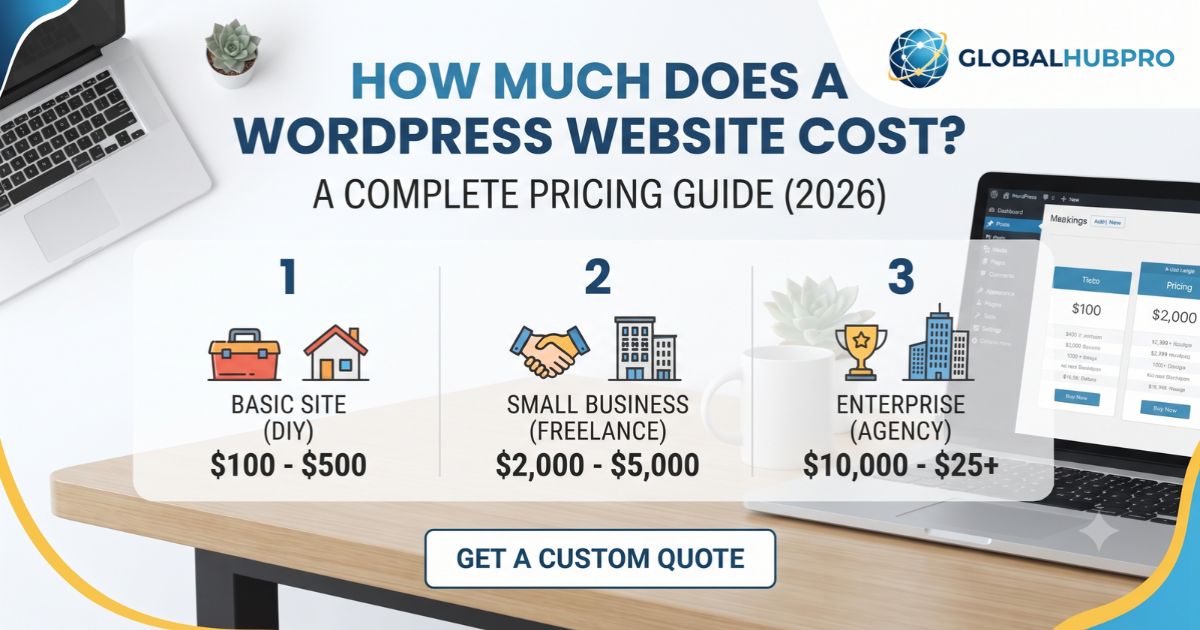 WordPress website cost and development budget guide